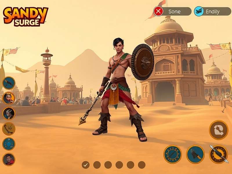 Sandy Surge Gladiator gameplay screenshot